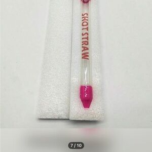 Shot straw
